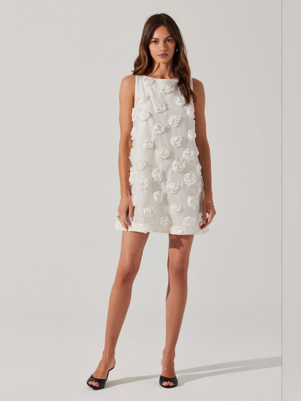 New Without Tags Floria 3D Floral Appliqué Dress